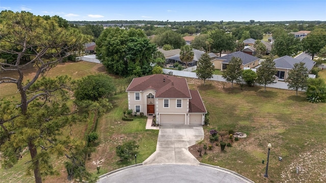 aerial view of property and surrounding area
