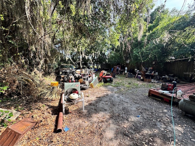 view of yard