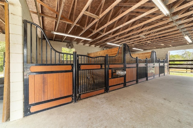 view of stable