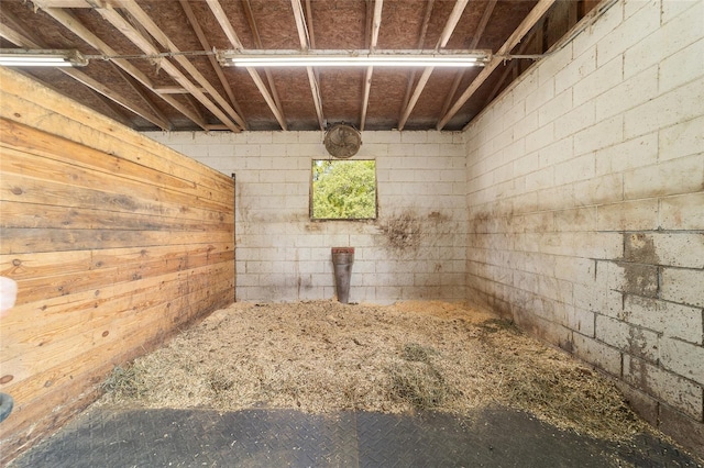 view of stable
