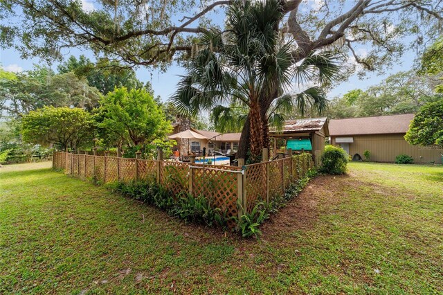 view of yard