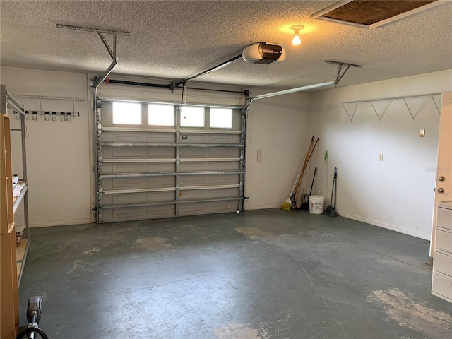 11445 SW 84th Avenue Rd, Ocala, FL 34481 - garage featuring a garage door opener and baseboards
