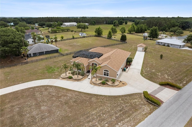 4725 County Road 121d, Wildwood, FL 34785 - aerial view of property and surrounding area