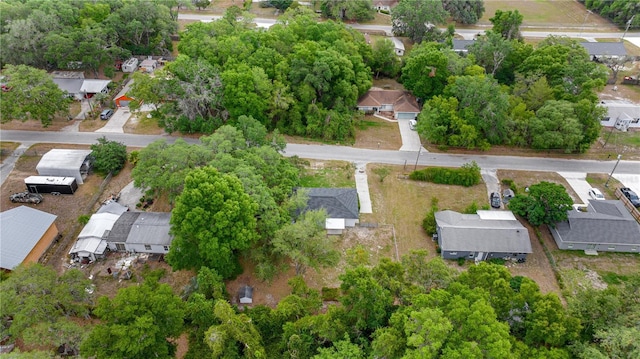aerial view of residential area