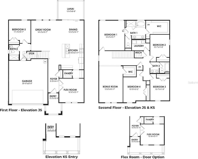 17922 NW 173rd Rd, Alachua, FL 32615 - property floor plan