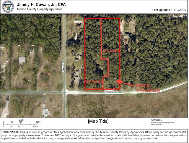 SW 60th St, Dunnellon FL, 34432 land for sale