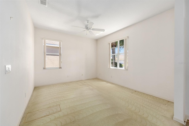 9649 SW 90th St, Ocala, FL 34481 - unfurnished room featuring ceiling fan, carpet flooring, and baseboards