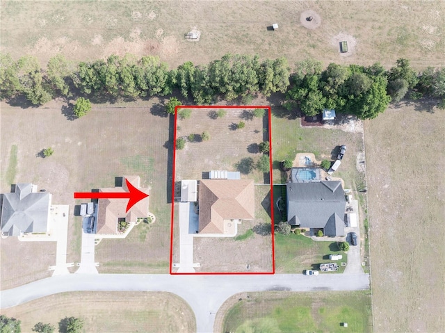 7475 SE 105th Pl, Belleview, FL 34420 - view of property location featuring property boundaries highlighted