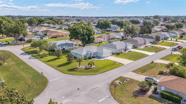 aerial perspective of suburban area