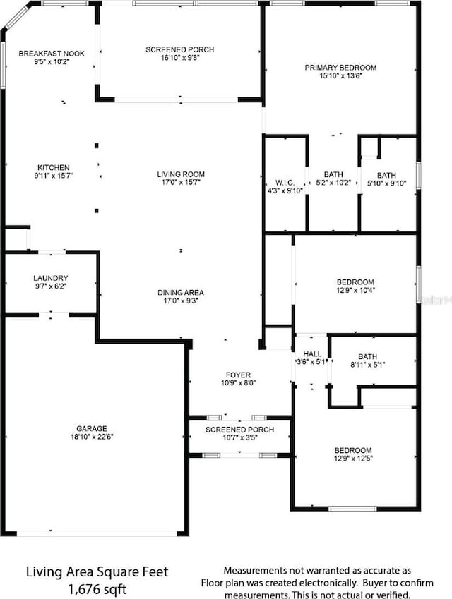 1690 SW 158th Ln, Ocala, FL 34473 - property floor plan