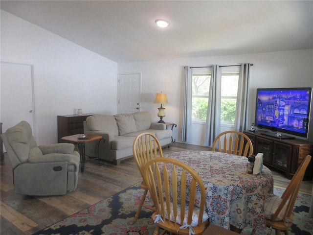 5949 SE 164th Ct, Ocklawaha, FL 32179 - dining area with wood finished floors