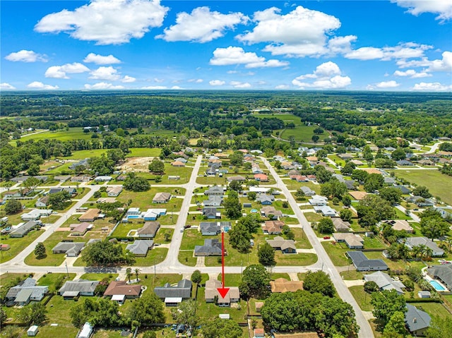 10739 SE 44th Ter, Belleview, FL 34420 - aerial perspective of suburban area