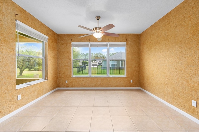6651 SW 93rd Ct, Ocala, FL 34481 - empty room with ceiling fan and baseboards