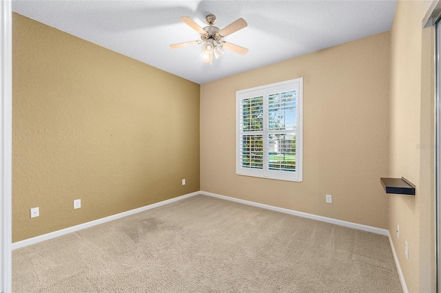 6651 SW 93rd Ct, Ocala, FL 34481 - carpeted spare room with ceiling fan and baseboards