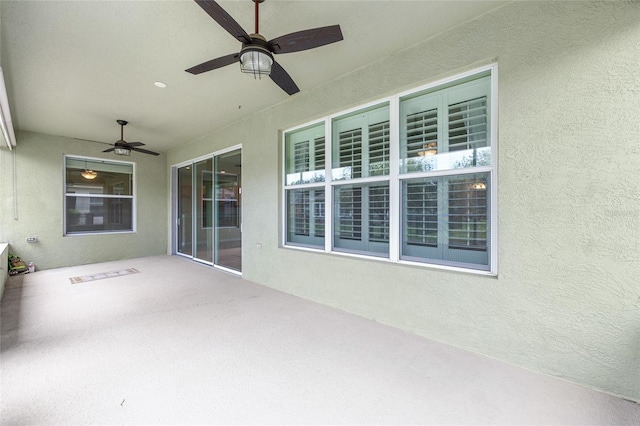 6651 SW 93rd Ct, Ocala, FL 34481 - view of patio / terrace featuring a ceiling fan