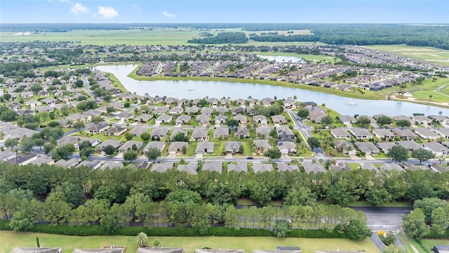 6651 SW 93rd Ct, Ocala, FL 34481 - aerial view of residential area featuring a nearby body of water