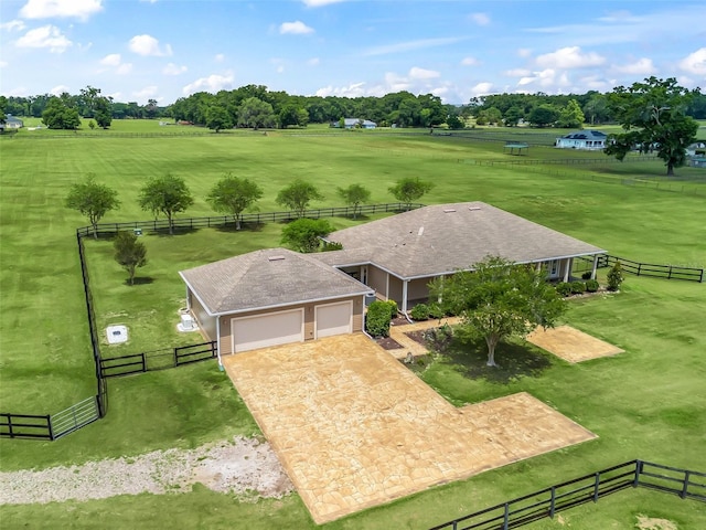 2540 NE 120th St, Anthony, FL 32617 - overview of rural landscape with agricultural land and a tree filled landscape