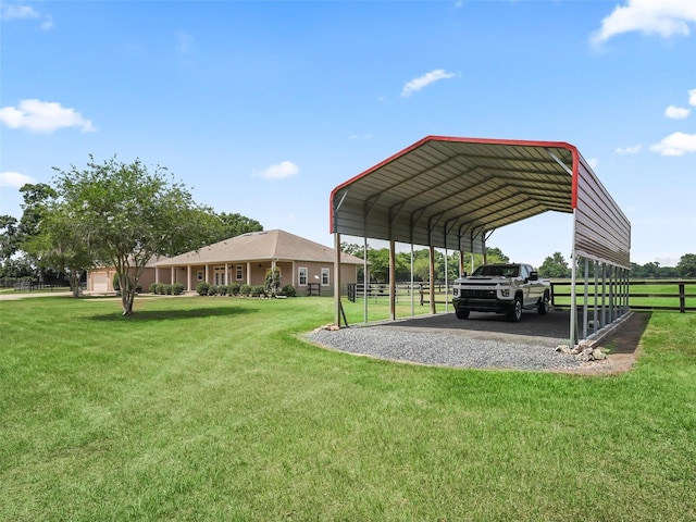 2540 NE 120th St, Anthony, FL 32617 - view of car parking featuring a detached carport and driveway