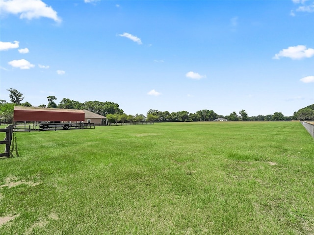 2540 NE 120th St, Anthony, FL 32617 - view of yard featuring a view of countryside and an outbuilding