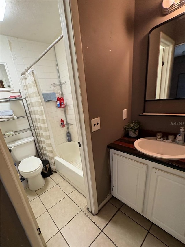 5549 NW 64th St, Ocala, FL 34482 - full bathroom featuring tile patterned flooring, toilet, and vanity