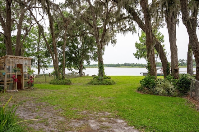 7023 W Riverbend Rd, Dunnellon, FL 34433 - view of yard featuring a water view
