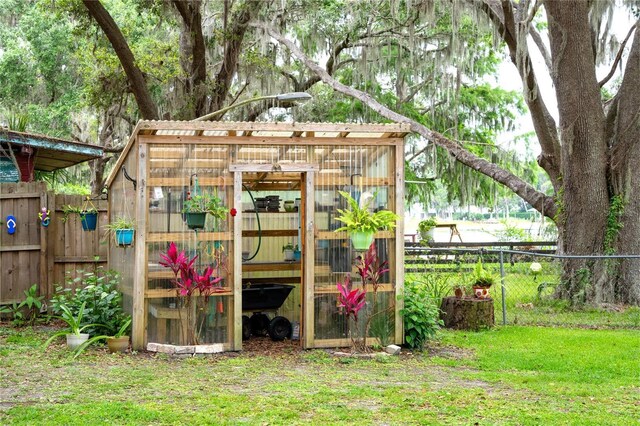 7023 W Riverbend Rd, Dunnellon, FL 34433 - view of greenhouse