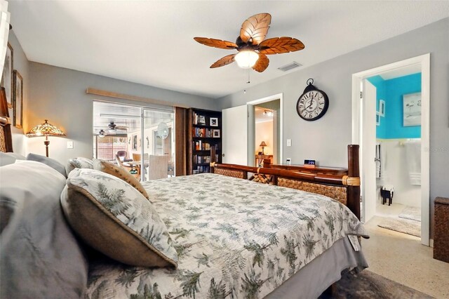 3020 E Scofield St, Inverness, FL 34453 - bedroom with a ceiling fan