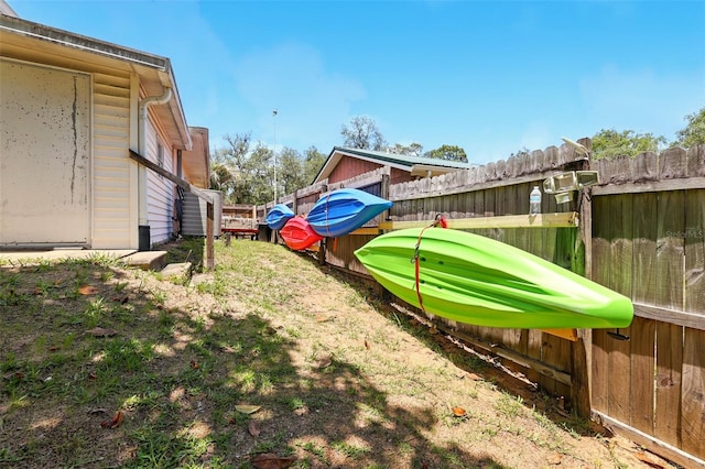3020 E Scofield St, Inverness, FL 34453 - view of yard with fence