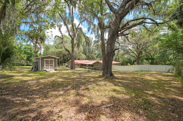 4010 SW 7th Avenue Rd, Ocala, FL 34471 - view of yard with view of wooded area