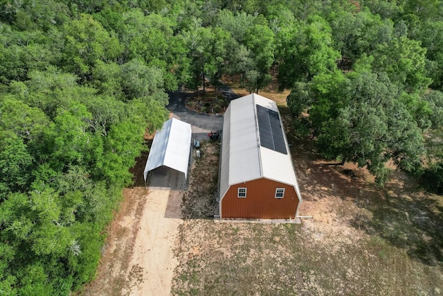 7059 N Lecanto Hwy, Hernando, FL 34442 - aerial view of property and surrounding area with a forest