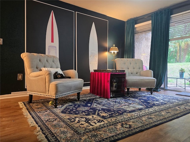 1810 NW 23rd Blvd Unit 230A, Gainesville, FL 32605 - sitting room featuring wood finished floors