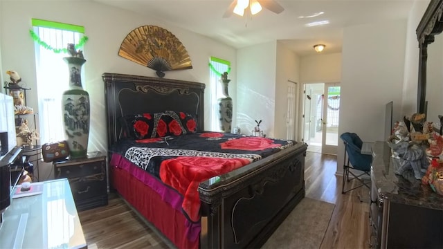 5340 NW 26th Ln, Ocala, FL 34482 - bedroom with wood finished floors and multiple windows