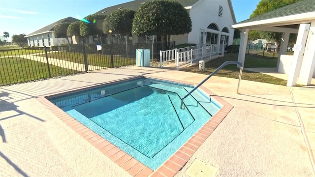 5340 NW 26th Ln, Ocala, FL 34482 - view of swimming pool with a patio area