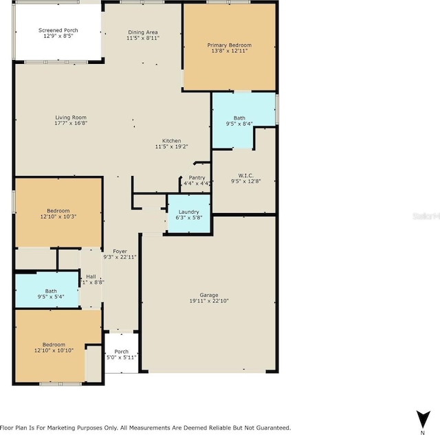 9459 SW 52nd Loop, Ocala, FL 34481 - view of room layout