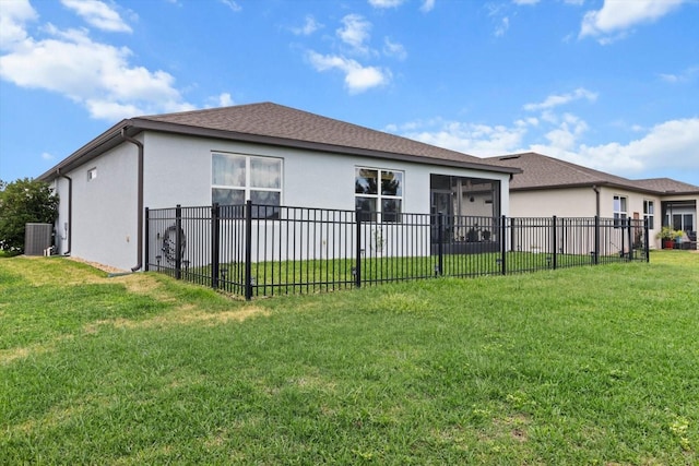9459 SW 52nd Loop, Ocala, FL 34481 - rear view of property with stucco siding