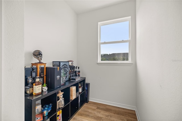 7199 SW 60th Ln, Ocala, FL 34474 - misc room with wood finished floors and baseboards