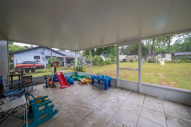 2140 NE 40th St, Ocala, FL 34479 - view of unfurnished sunroom