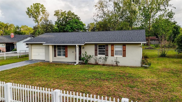 2140 NE 40th St, Ocala, FL 34479 - single story home featuring stucco siding, driveway, an attached garage, and a shingled roof