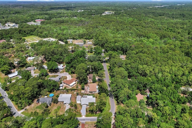 3728 S Eastpark Way, Homosassa, FL 34446 - aerial view of property's location featuring a heavily wooded area