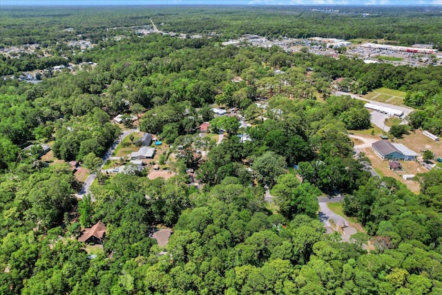 3728 S Eastpark Way, Homosassa, FL 34446 - aerial overview of property's location featuring a heavily wooded area