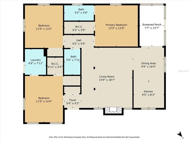 3728 S Eastpark Way, Homosassa, FL 34446 - room layout