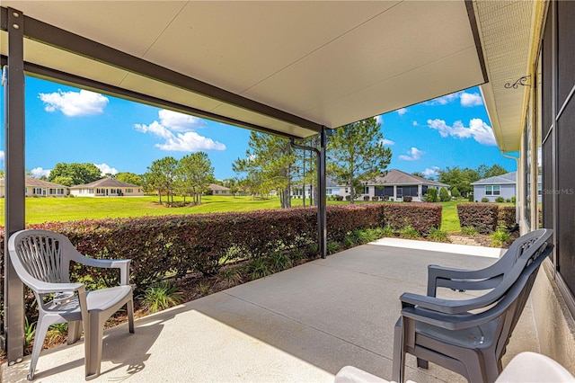 9642 SW 95th Loop, Ocala, FL 34481 - view of patio with a residential view