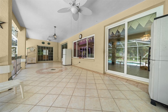 11586 SW 75th Cir, Ocala, FL 34476 - view of patio featuring a ceiling fan