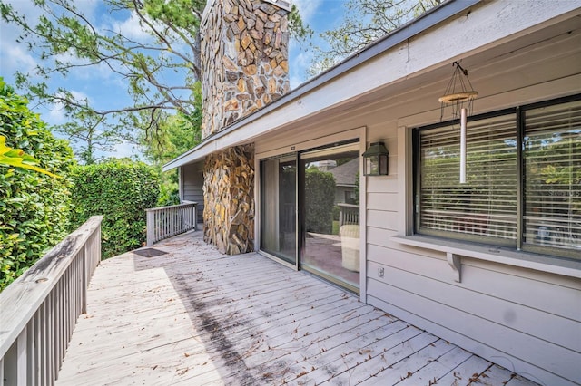 1001 Old Mill Pond Rd, Palm Harbor, FL 34683 - view of wooden terrace