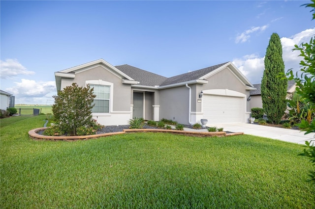 7270 SW 99th Cir, Ocala, FL 34481 - single story home featuring stucco siding, a garage, and driveway
