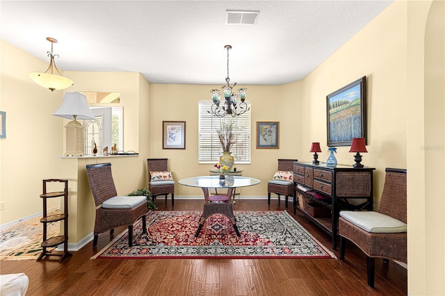 9628 SW 90th St, Ocala, FL 34481 - sitting room with a chandelier and wood finished floors