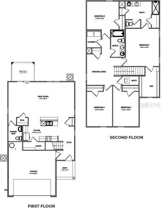 4955 SW 51st Rd, Gainesville, FL 32608 - home floor plan