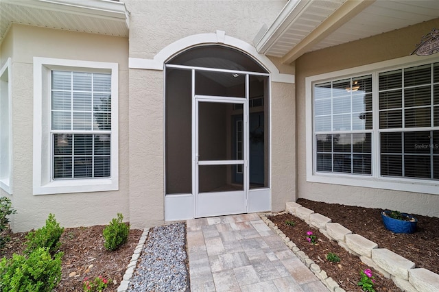 2631 SW 20th Cir, Ocala, FL 34471 - property entrance featuring stucco siding