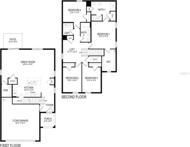 8647 SW 44th Ter, Ocala, FL 34476 - property floor plan