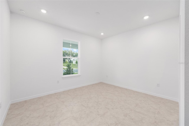 7536 SW 60th St, Ocala, FL 34476 - empty room with recessed lighting and baseboards